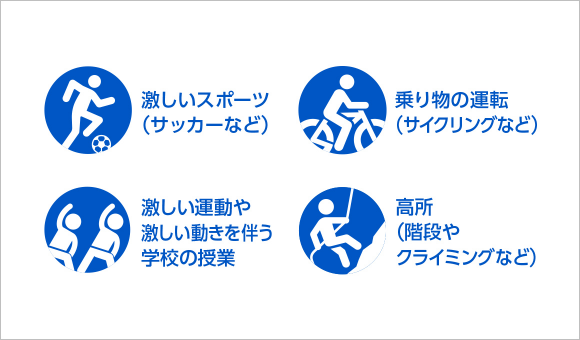 以下のことを避けてください